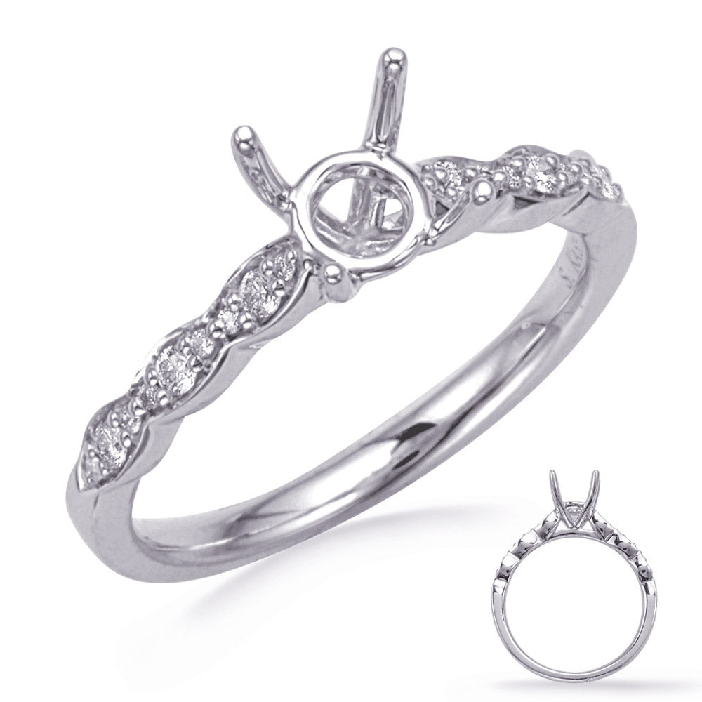 White Gold Engagement Ring