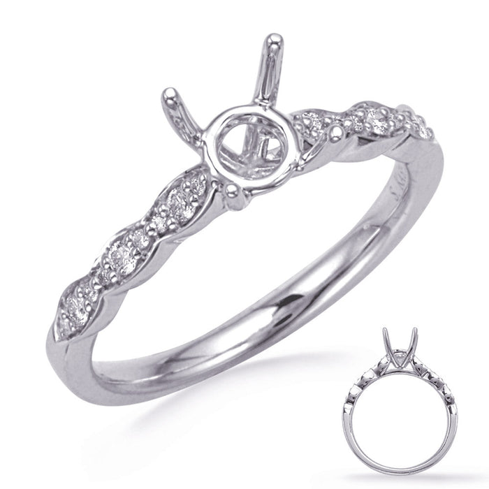 White Gold Engagement Ring