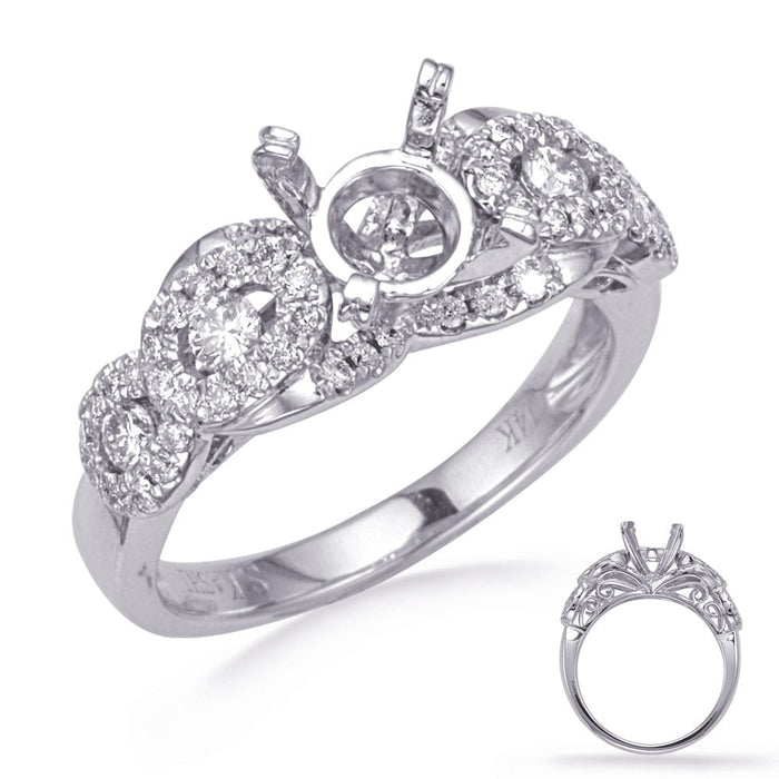 White Gold Engagement Ring