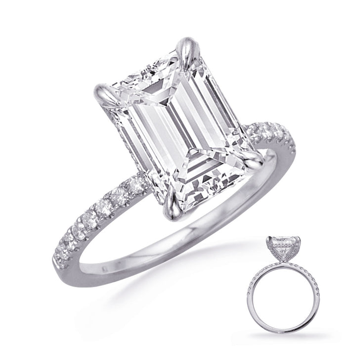 White Gold Engagement Ring
