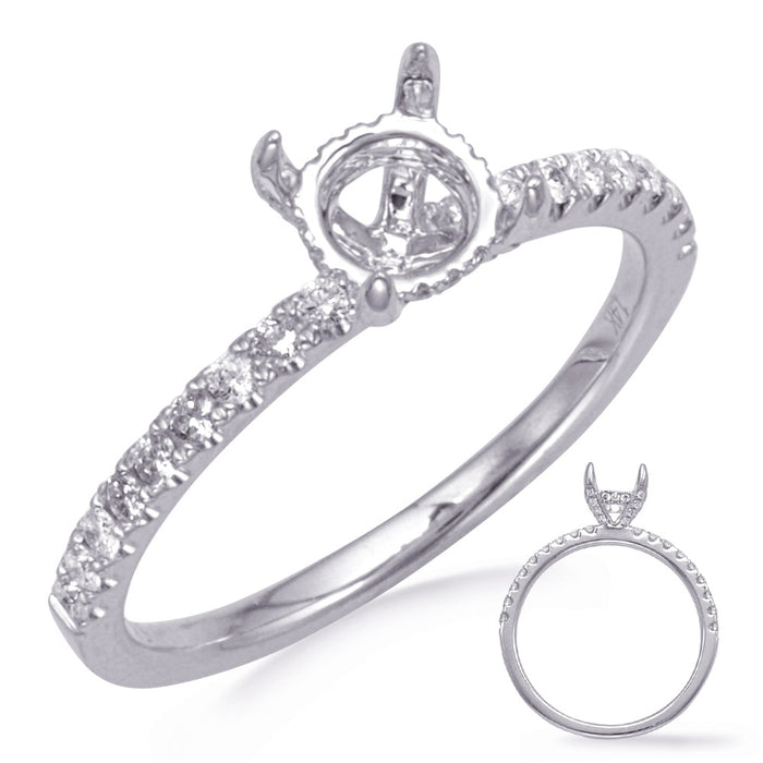 White Gold Engagement Ring