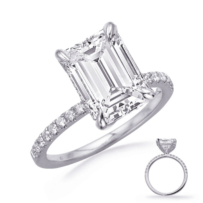 White Gold Engagement Ring