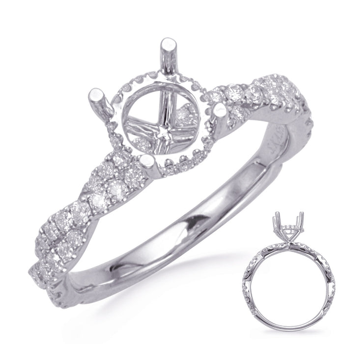 White Gold Engagement Ring