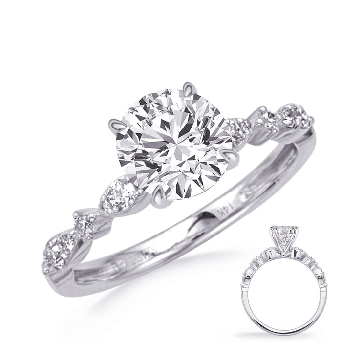 White Gold Engagement Ring