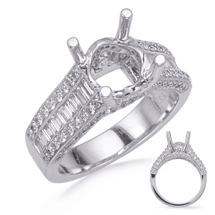 White Gold Engagement Ring