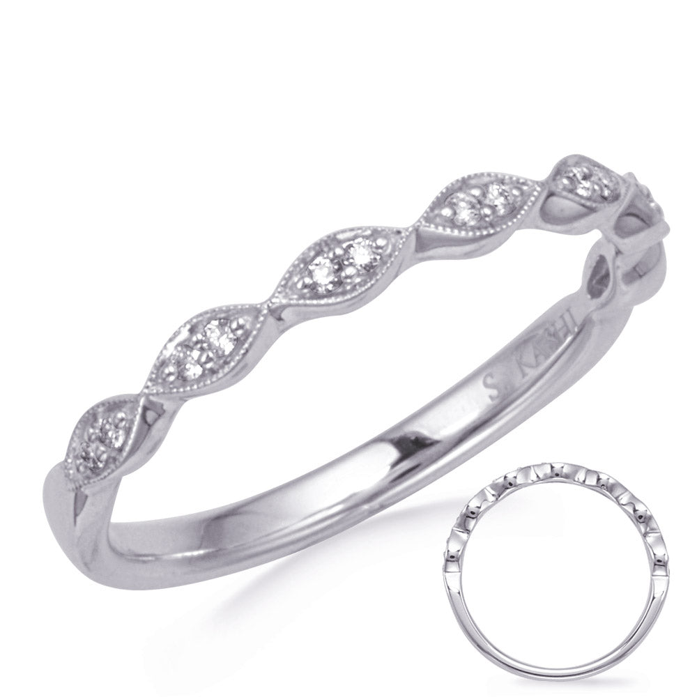 White Gold Matching Band