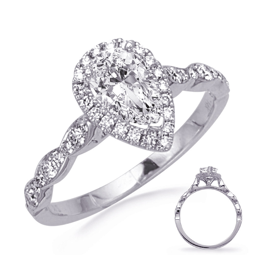 White Gold Engagement Ring