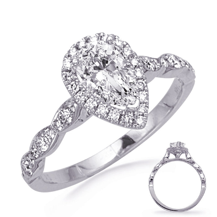 White Gold Engagement Ring