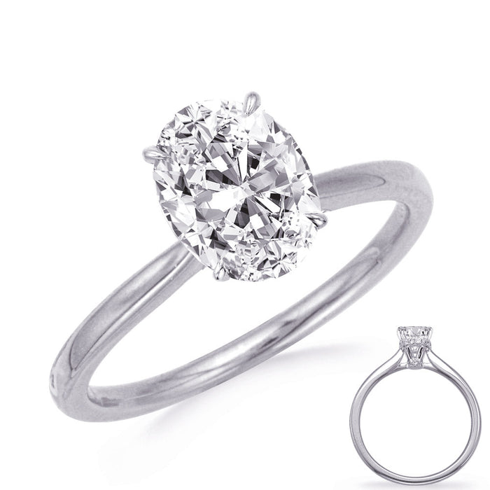 White Gold Engagement Ring