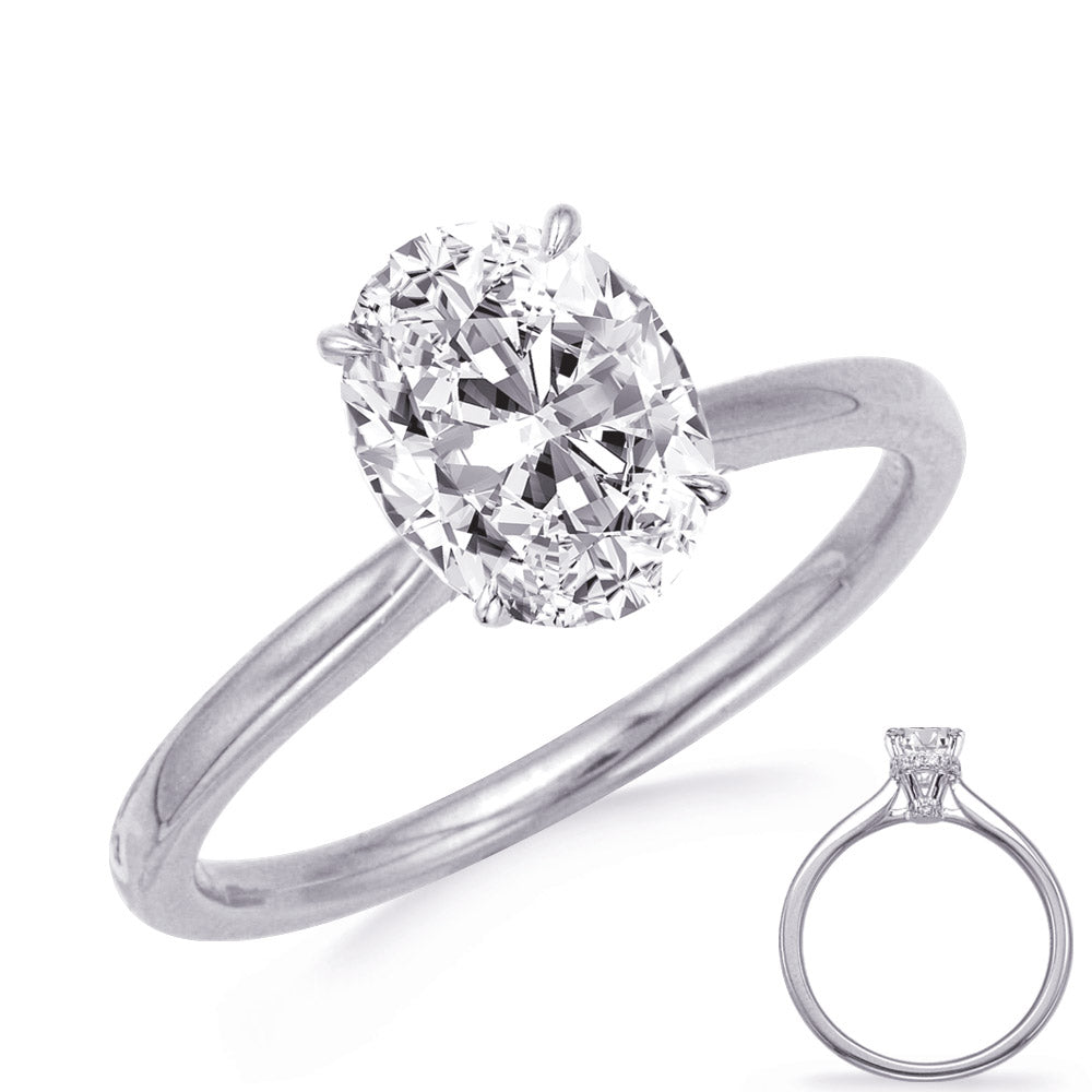 White Gold Engagement Ring