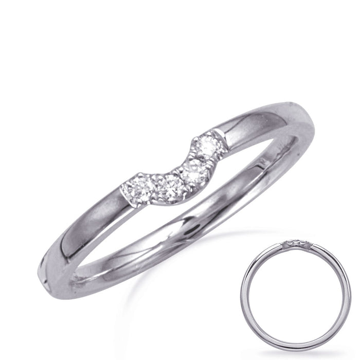 White Gold Wedding Band