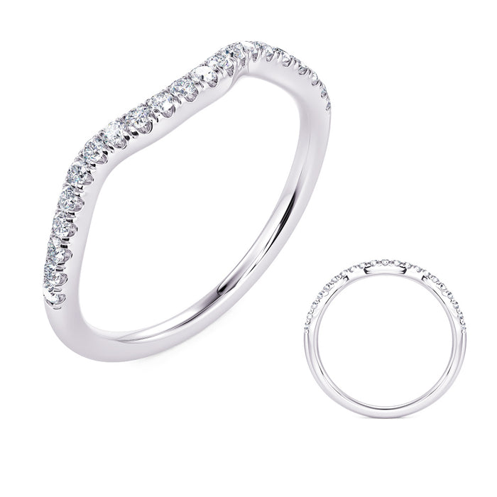 White Gold Diamond Band