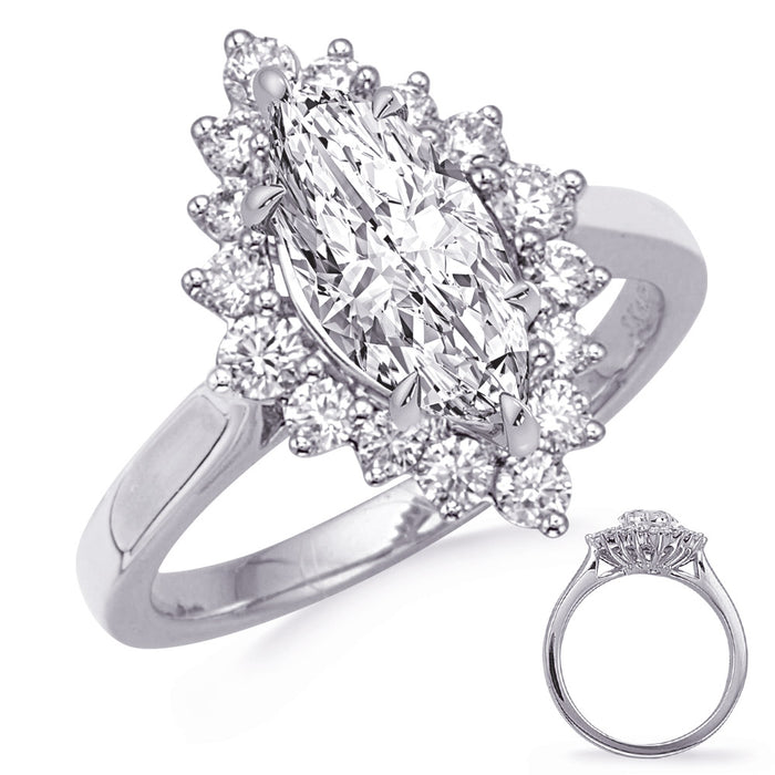 White Gold Engagement Ring
