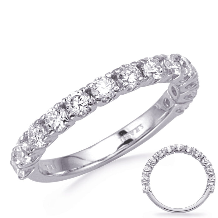 White Gold Wedding Band