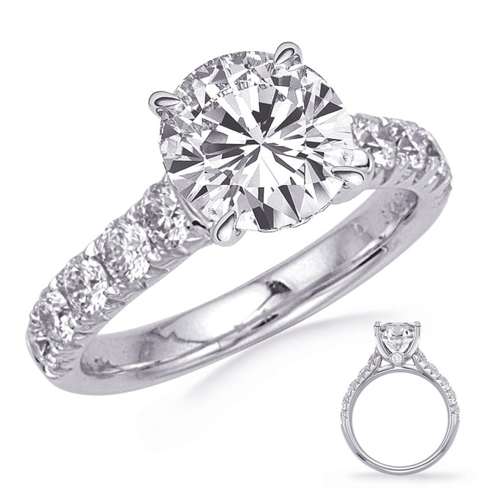 White Gold Engagement Ring