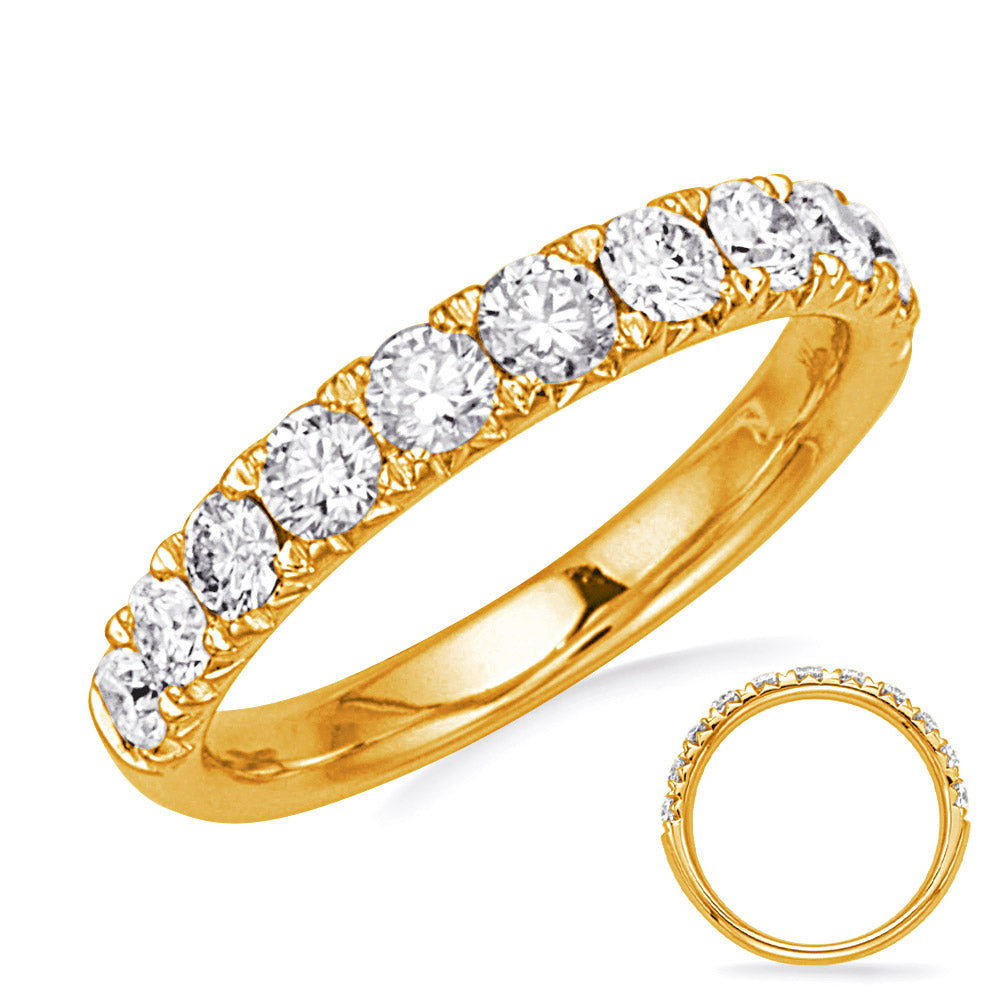 Yellow Gold Diamond Band