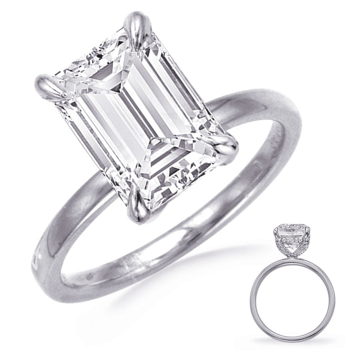 White Gold Engagement Ring