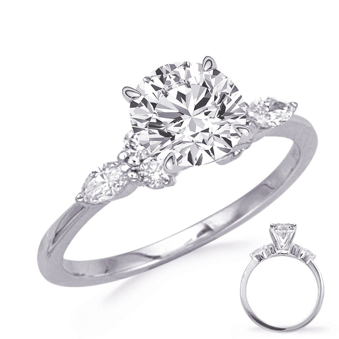 White Gold Engagement Ring
