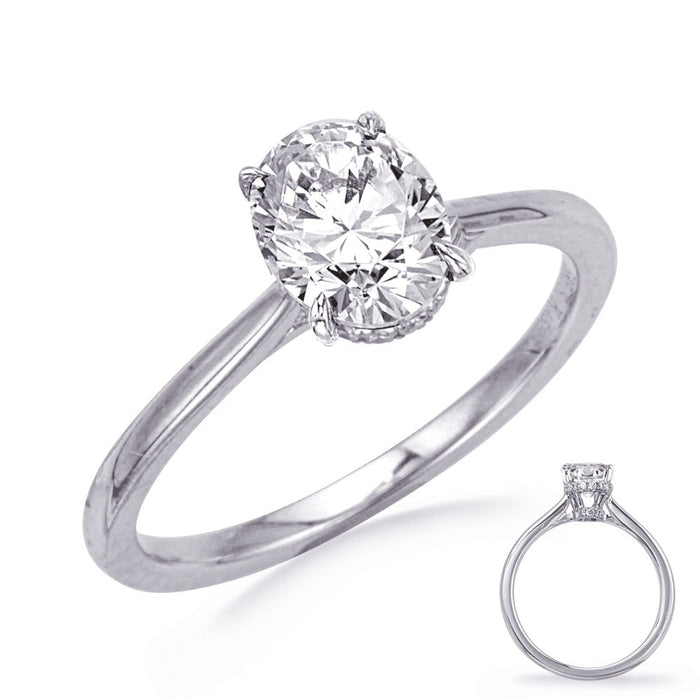 White Gold Engagement Ring