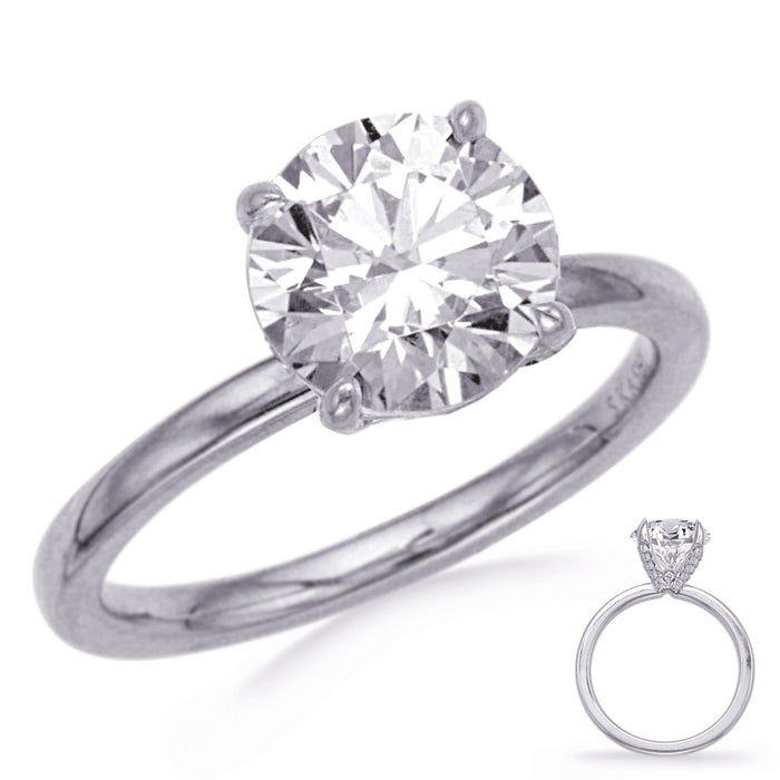 White Gold Engagement Ring