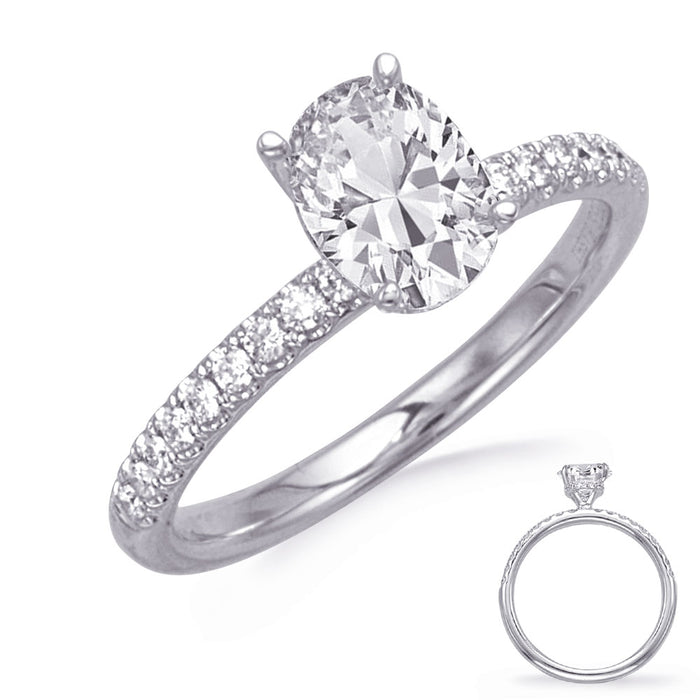 White Gold Engagement Ring