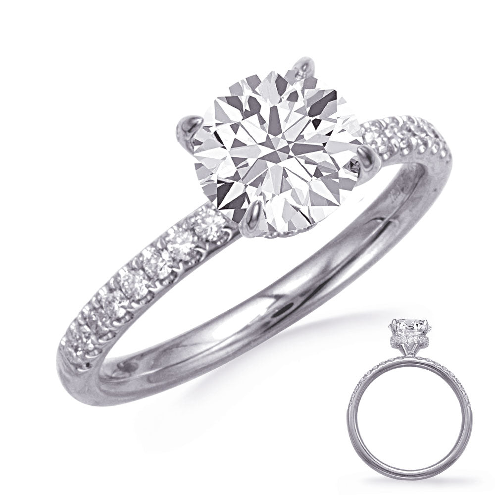 White Gold Engagement Ring
