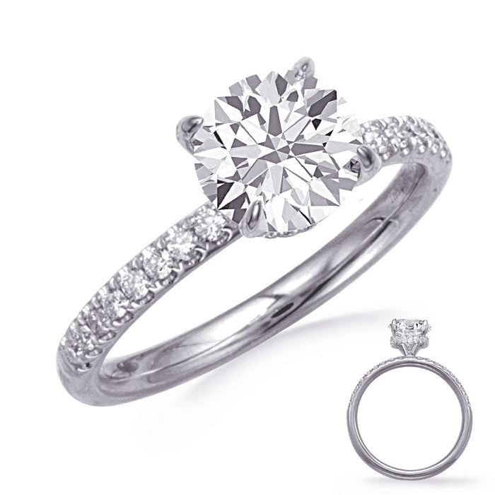 White Gold Engagement Ring