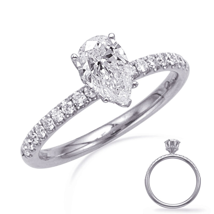 White Gold Engagement Ring