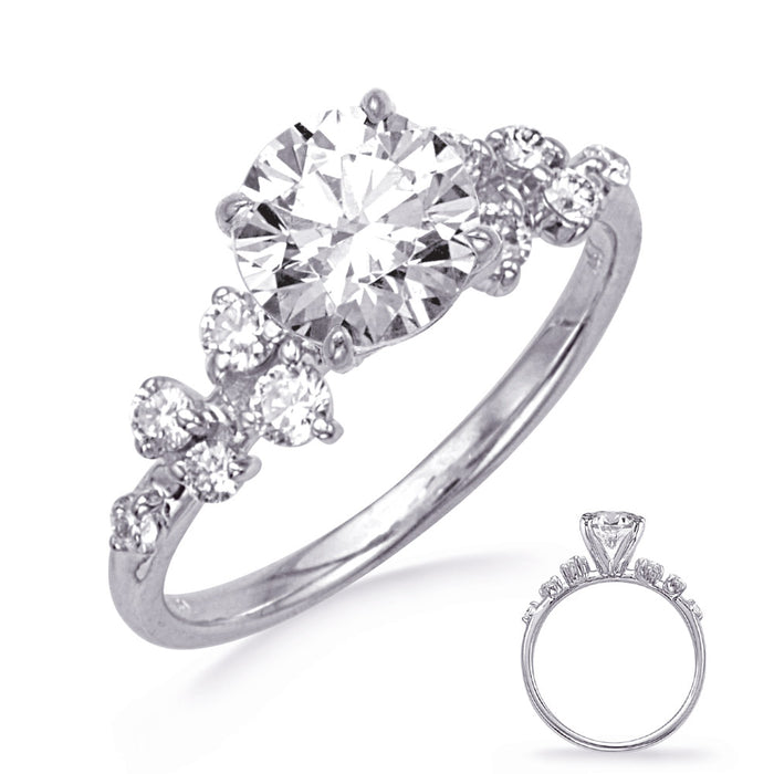 White Gold Engagement Ring