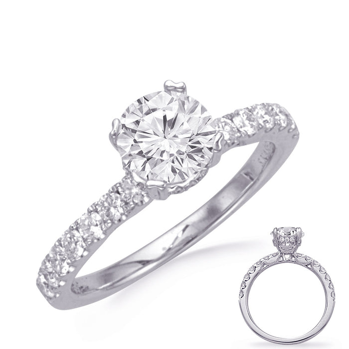 White Gold Engagement Ring