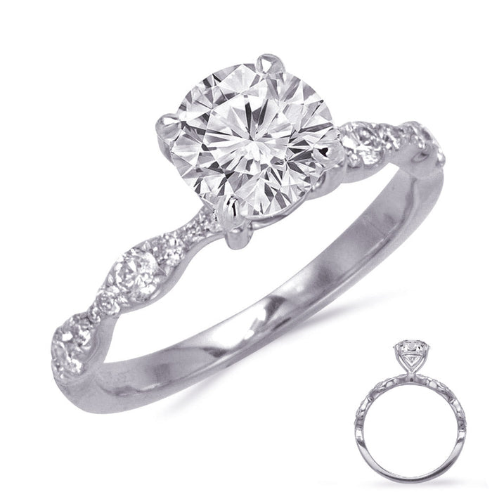 White Gold Engagement Ring