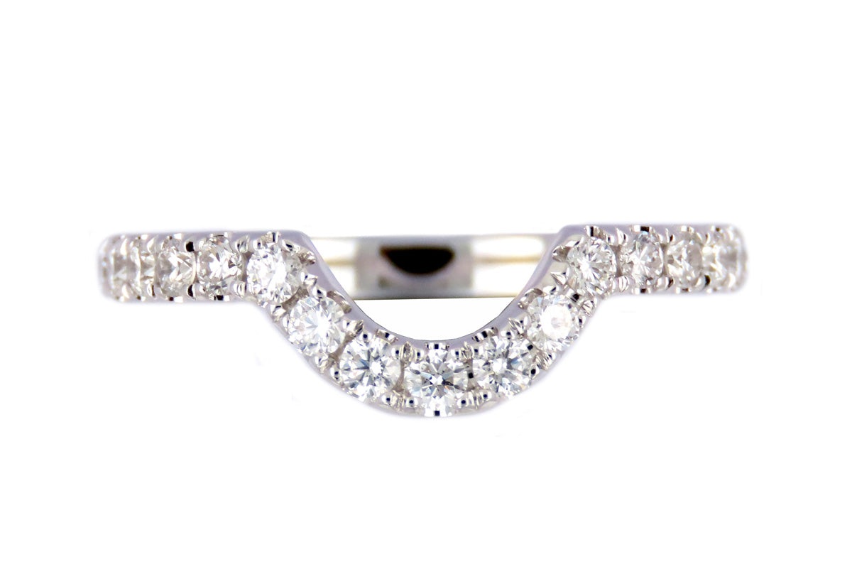 White Gold Wedding Band