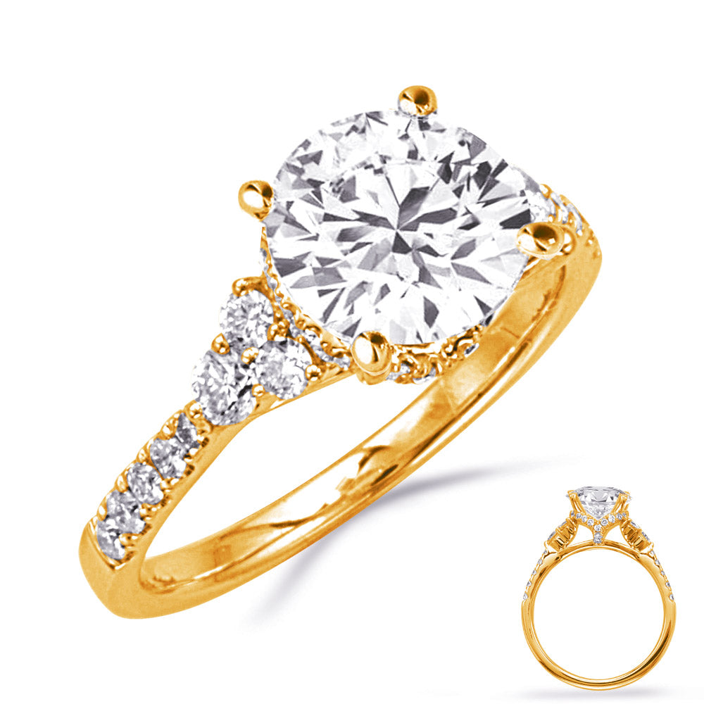 Yellow Gold Engagement Ring
