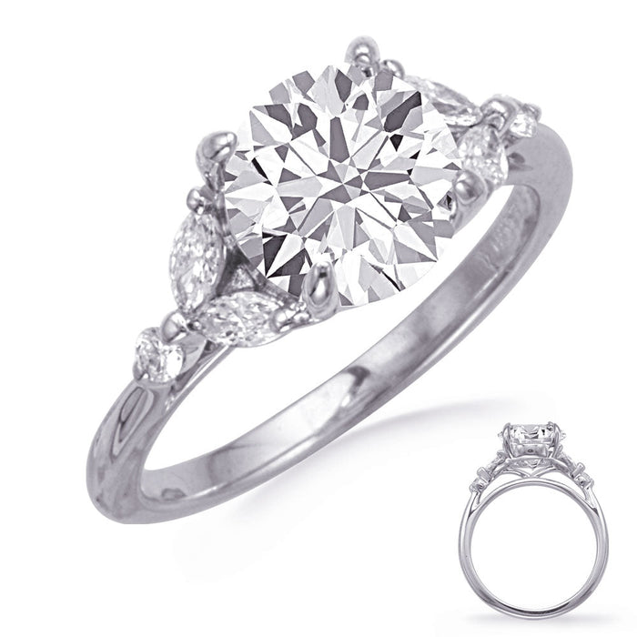 White Gold Engagement Ring
