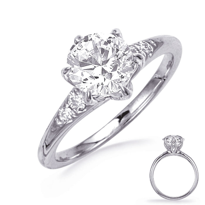 White Gold Engagement Ring