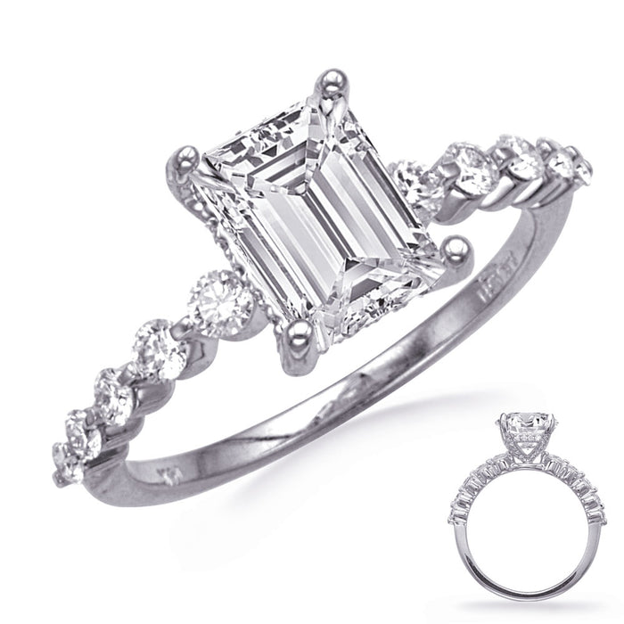 White Gold Engagement Ring
