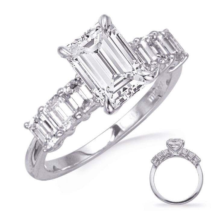 White Gold Engagement Ring