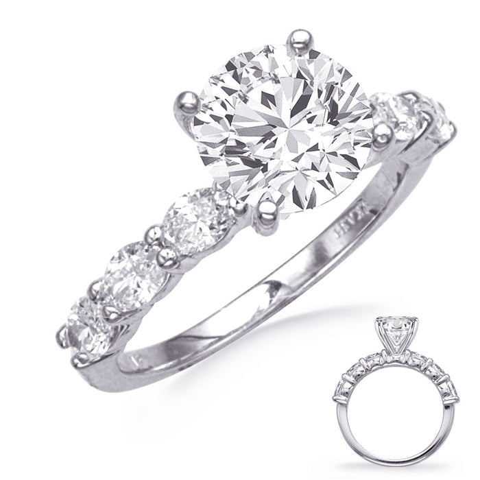 White Gold Engagement Ring