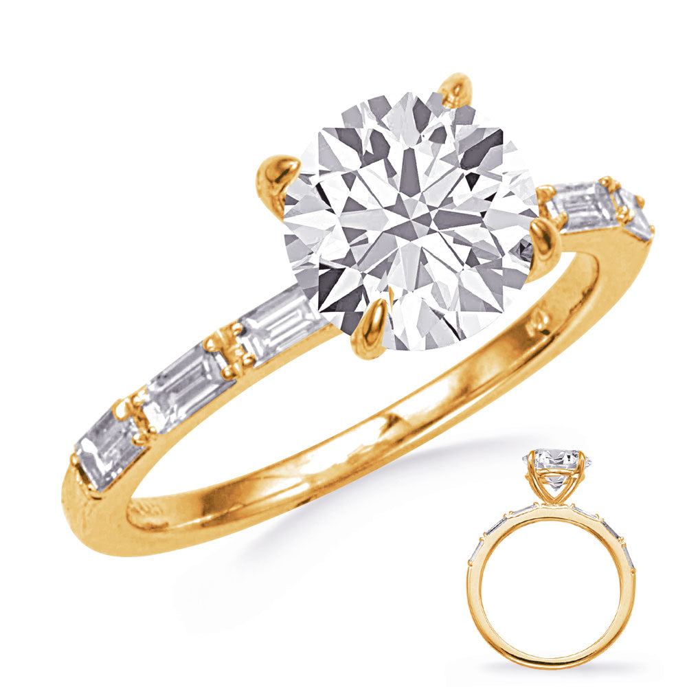 Yellow Gold Engagement Ring