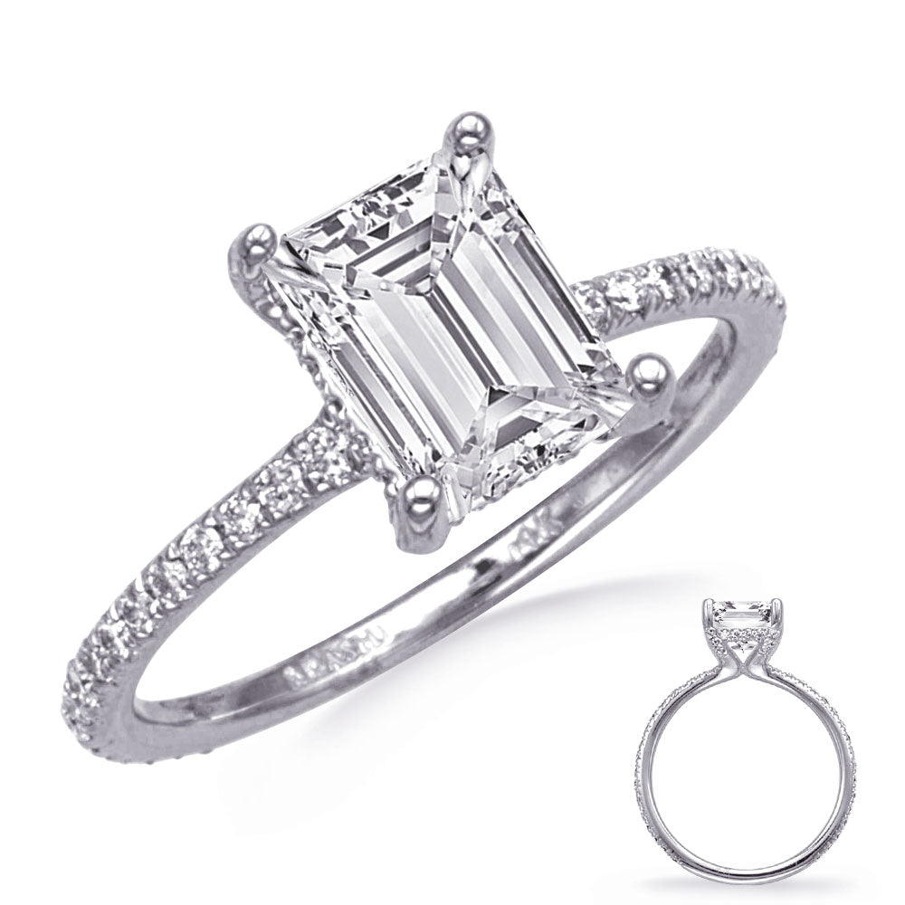 White Gold Engagement Ring