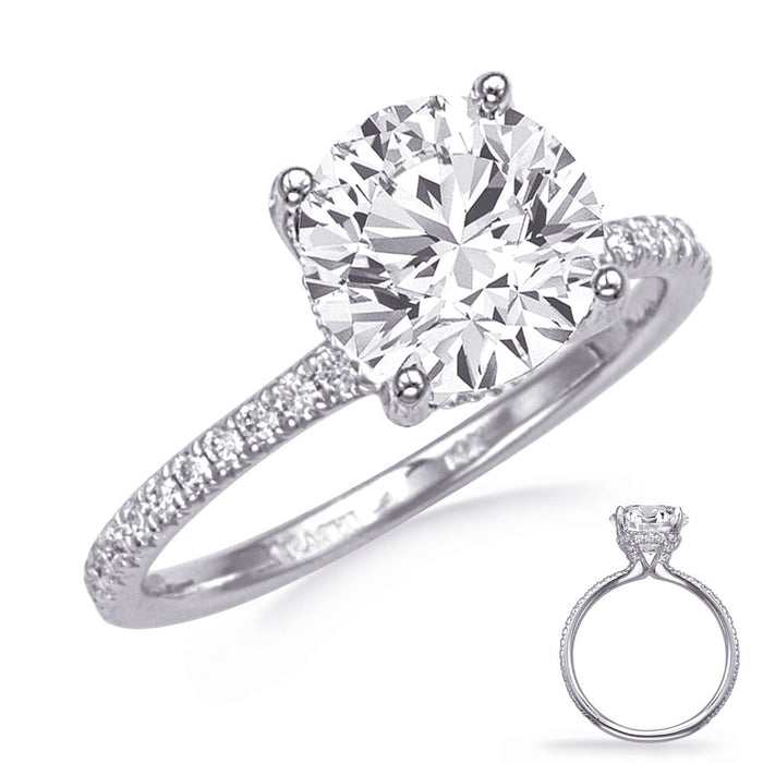 White Gold Engagement Ring