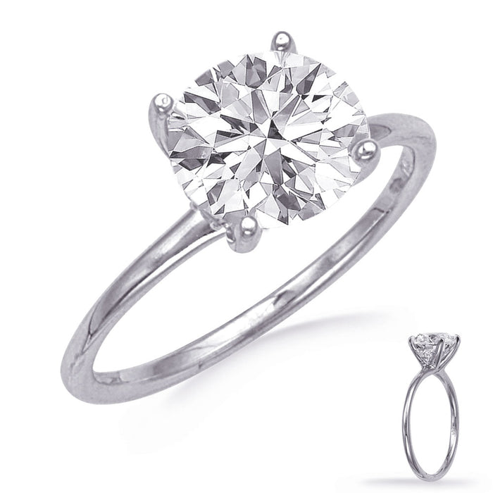 White Gold Engagement Ring