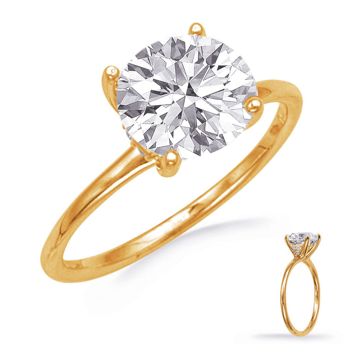 Yellow Gold Engagement Ring