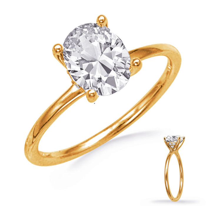 Yellow Gold Engagement Ring