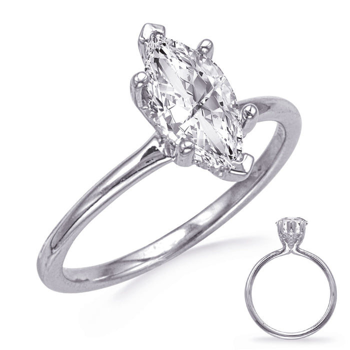 White Gold Engagement Ring