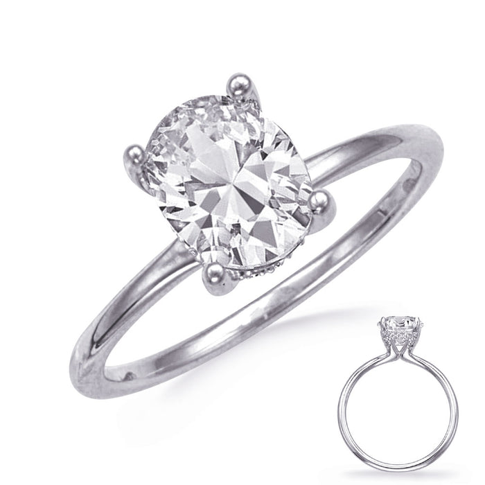 White Gold Engagement Ring
