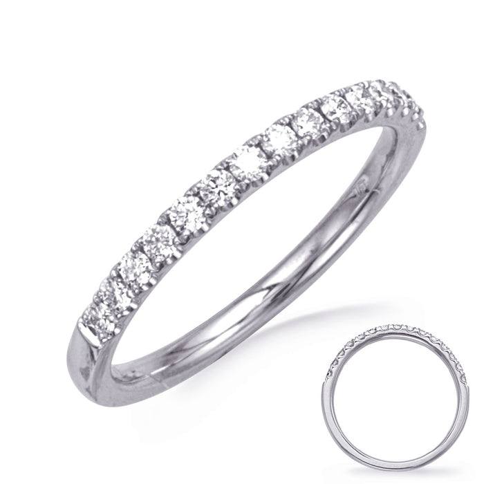 White Gold Matching Band