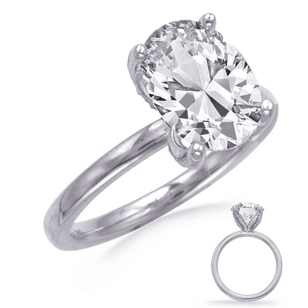 White Gold Engagement Ring