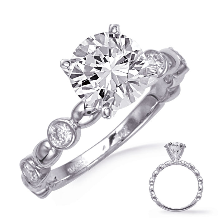 White Gold Engagement Ring