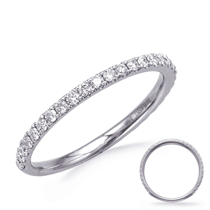 White Gold Matching Band